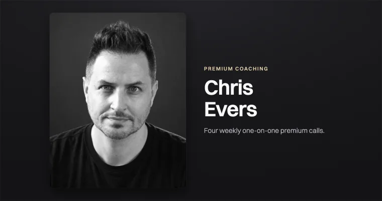 Private Coaching with Chris example