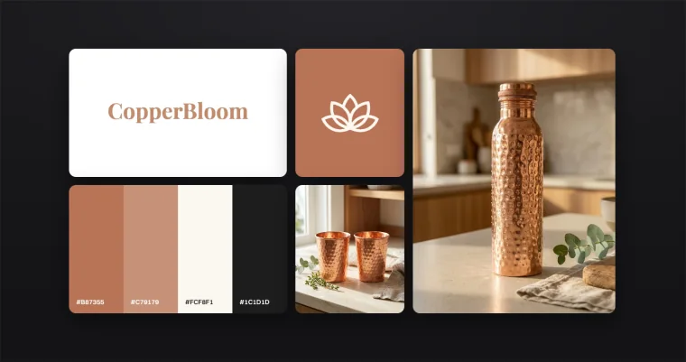 Products & Branding example