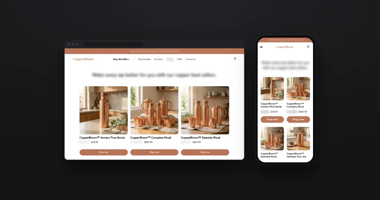 Store Speed Optimisation example